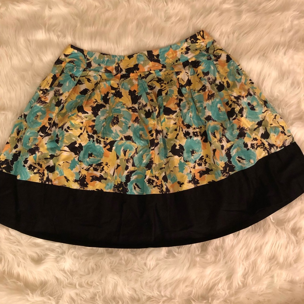Ashley Stewart plus size brushed floral skirt 16 - Picture 6 of 6